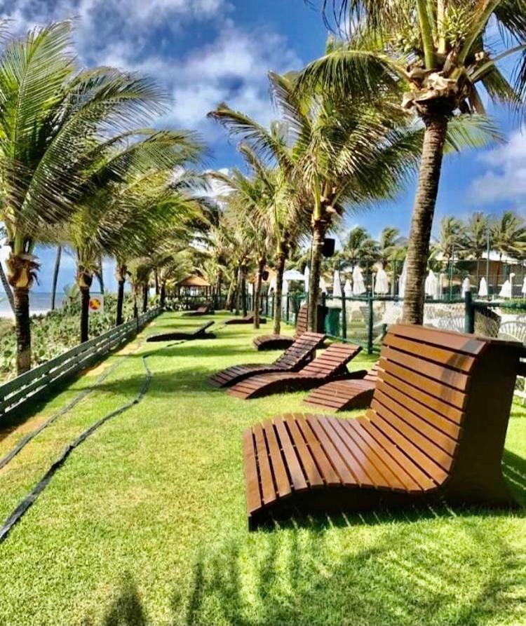 Temporada Pe Na Areia Guarajuba Lägenhet Exteriör bild